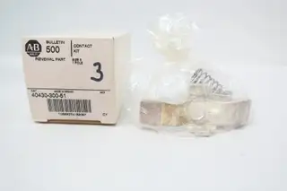 ALLEN BRADLEY 40430-300-51 CONTACTOR KIT 1-POLE SIZE 3