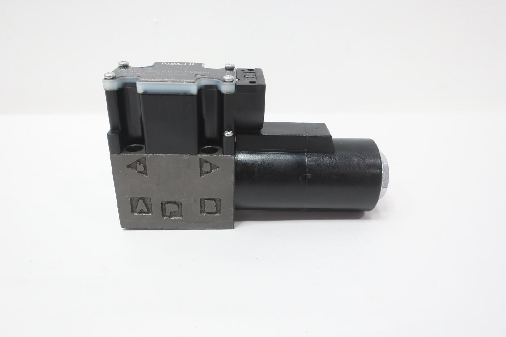 NACHI S-G01-B3X-GRZ-D2-33 SOLENOID OPERATED DIRECTIONAL CONTROL VALVE