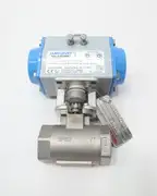 JAMESBURY VPVL100DABD STAINLESS PNEUMATIC BALL VALVE 1IN NPT