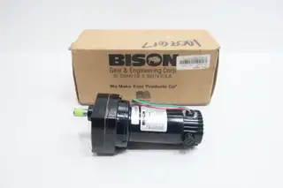 BISON 011-190-0007 DC GEARMOTOR 389RPM 1/17HP 130V-DC