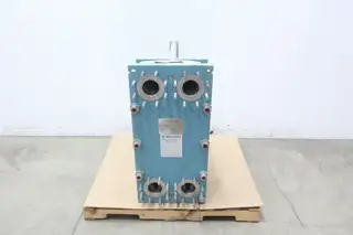 ALFA LAVAL M10-MFG PLATE & FRAME HEAT EXCHANGER 130.2SQ.FT