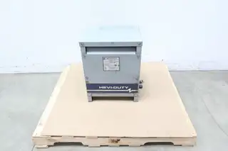 EGS GENERAL SIGNAL HEVI-DUTY ET2H15S TRANSFORMER 480V-AC 120/208V-AC 15KVA 3PH