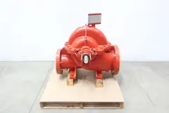STERLING PEERLESS 8AEF15A HORIZONTAL SPLIT CASE FIRE PUMP 3000GPM