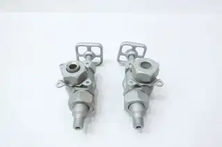 BOX OF 2 PENBERTHY 64875-010 MANUAL STAINLESS GAGECOCK VALVE 1/2IN NPT