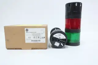 ALLEN BRADLEY 856TC-P10BA3Y3Y4P1 TOWER STACK LIGHT ASSEMBLY SER A 90-250V-AC