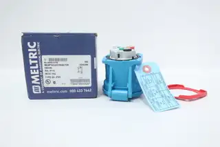 MELTRIC 63-34043-A188 RECEPTACLE CONNECTOR 30A 480V-AC 3P