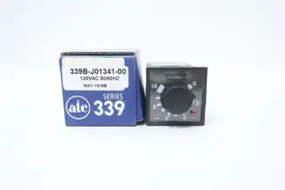 ATC 339B-J01341-00 0-10SEC TIME DELAY RELAY 120V-AC