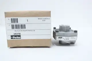 PARKER 0R37B QUICK EXHAUST VALVE 150PSI 3/8IN NPT
