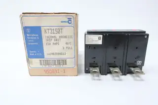 WESTINGHOUSE KT3150T THERMAL MAGNETIC TRIP UNIT 150A 3P
