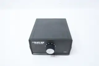 BLACK BOX SW077A  ABC ETHERNET POSITION SWITCH RJ45 6 TO 1 MANUAL