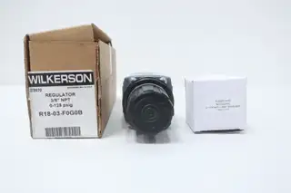 WILKERSON R18-03-F0G0B AIR PRESSURE REGULATOR 3/8IN NPT 0-125PSI