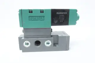 NUMATICS 153SA435K000030 SOLENOID VALVE W/ MANIFOLD 1/2IN NPT 110-120V-AC