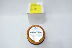 NORTH AMERICAN ST500-ACA AMBER STROBE LIGHT 120V-AC