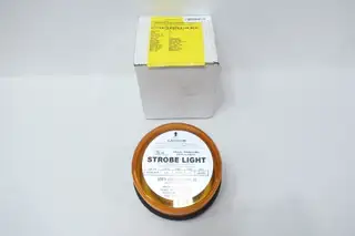 NORTH AMERICAN ST500-ACA AMBER STROBE LIGHT 120V-AC
