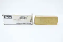 PARKER C800B10 HYDRAULIC CHECK VALVE 5/8IN NPT 2000PSI