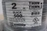 COLONIAL THHN-2-19STR-BLK-CU-500R BLACK MACHINE TOOL WIRE 19STR 2AWG 500FT 600V thumbnail 4