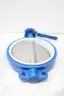 OHIO VALVE 4100STL MANUAL IRON WAFER BUTTERFLY VALVE 12IN 200 thumbnail 3