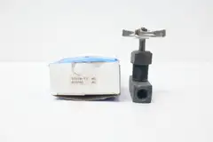 DELTROL 10008-73 MANUAL NEEDLE VALVE 10000PSI 3/8IN NPT