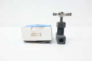 DELTROL 10008-73 MANUAL NEEDLE VALVE 10000PSI 3/8IN NPT