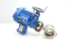 NELES JAMESBURY R11LA04CCJA AQM115FA10 STAINLESS BALL VALVE 4IN