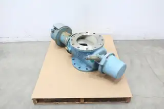 DEZURIK PPE 771 STAINLESS PRECISION BASIS WEIGHT CONTROL VALVE 10IN 150