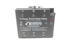 OMEGA ENGINEERING SSR3PH660DC30 3 PH SOLID STATE RELAY 30A 28-40V-DC 48-660V-AC