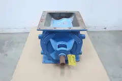 ACS CI 14X14 IRON FLANGED ROTARY AIRLOCK FEEDER VALVE 14IN