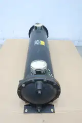 THERMAL TRANSFER C-1736-8.4-6-F STEEL SHELL COPPER TUBE HEAT EXCHANGER