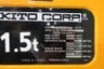 KITO ER2-015S ELECTRIC CHAIN HOIST 220/440V-AC 2.4HP 3PH 1.5TON thumbnail 5