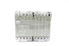 PILZ PNOZ1 110VAC 3S1O 475630 SAFETY RELAY 110V-AC