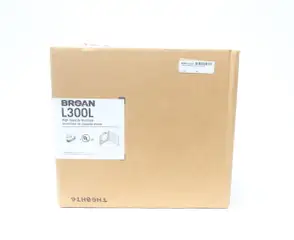 BROAN L300L HIGH CAPACITY VENTILATOR