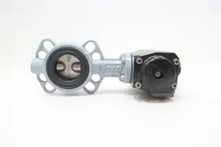 Valworx 5644 Pneumatic Iron Wafer Butterfly Valve 2in 150