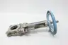 VELAN L10-0320C-13BL STAINLESS MANUAL LUGGED KNIFE GATE VALVE 3IN 150 thumbnail 2