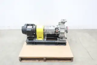 EBARA 50X40IFWM2514 IRON CENTRIFUGAL PUMP 460V-AC 3HP 52.8GPM 24M 1.5X2-10