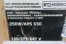 STANDARD BHPS0250TCA/H/K/STD HPS BALLAST 250W 120/277/347V-AC thumbnail 6