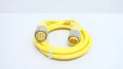 MENCOM MIN-10MFPX-6 10-POLE MALE TO FEMALE MINI PATCHCORD 6FT