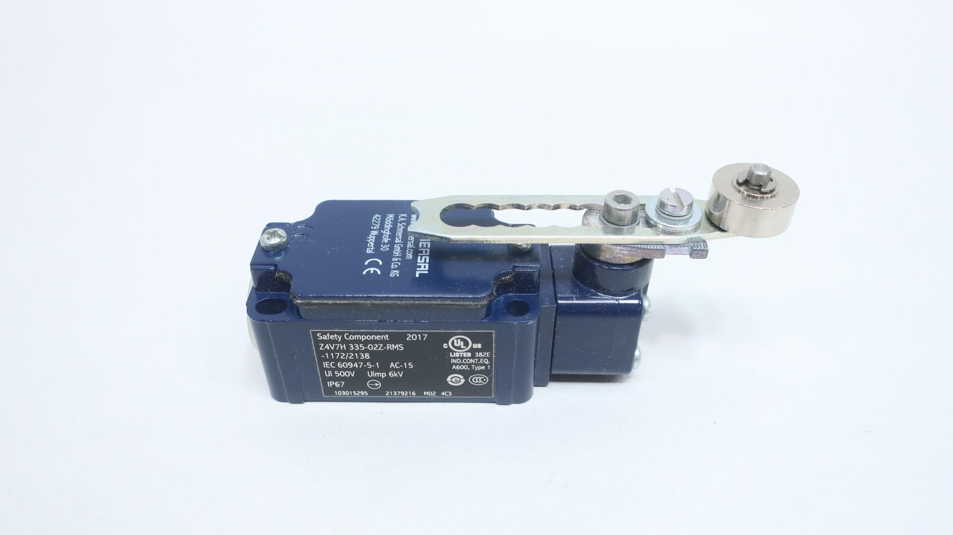 SCHMERSAL Z4V7H 335-02Z-RMS-1172/2138 LIMIT SWITCH 500V-AC