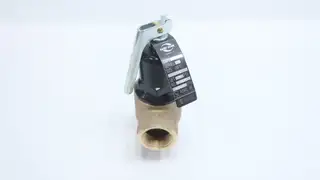 CASH ACME F82 BRONZE RELIEF VALVE 75PSI 3/4IN NPT