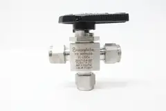 SWAGELOK SS-43GXS6 MANUAL STAINLESS BALL VALVE 3/8IN TUBE