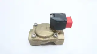 BUSCHJOST 0000000.9100 SOLENOID VALVE 24V-DC 1IN NPT