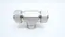 SET OF 2 SWAGELOK SS-1610-3-16-12 REDUCING TEE 1IN TUBE X 1IN TUBE X 3/4IN TUBE thumbnail 2