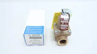 WATTS M3 174A 174A-075 BRONZE THREADED SAFETY RELIEF VALVE 75PSI 3/4IN NPT