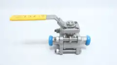 TCI TC-3000 MANUAL STAINLESS TRI-CLAMP BALL VALVE 3/4IN