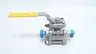 TCI TC-3000 MANUAL STAINLESS TRI-CLAMP BALL VALVE 3/4IN thumbnail 1