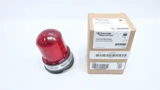 EDWARDS SIGNALING 125LEDSR120A STEADY-ON RED BEACON 120V-AC