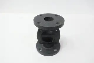 SAUNDERS A2DN50CI IRON FLANGED DIAPHRAGM VALVE BODY 2IN