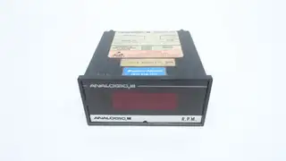ANALOGIC AN25M00-TP-1-XX-10-X DIGITAL RPM VOLTMETER 110V-AC