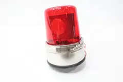 NORTH AMERICAN SIGNAL CO BBPLED-24R RED FLASHING LIGHT 24V-DC