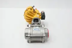 GOSCO HUSKY 2191673 KINETROL 079-100Z STAINLESS PNEUMATIC BALL VALVE 2IN NPT