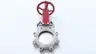 NA NA MANUAL STAINLESS LUGGED KNIFE GATE VALVE 6IN 150 thumbnail 3